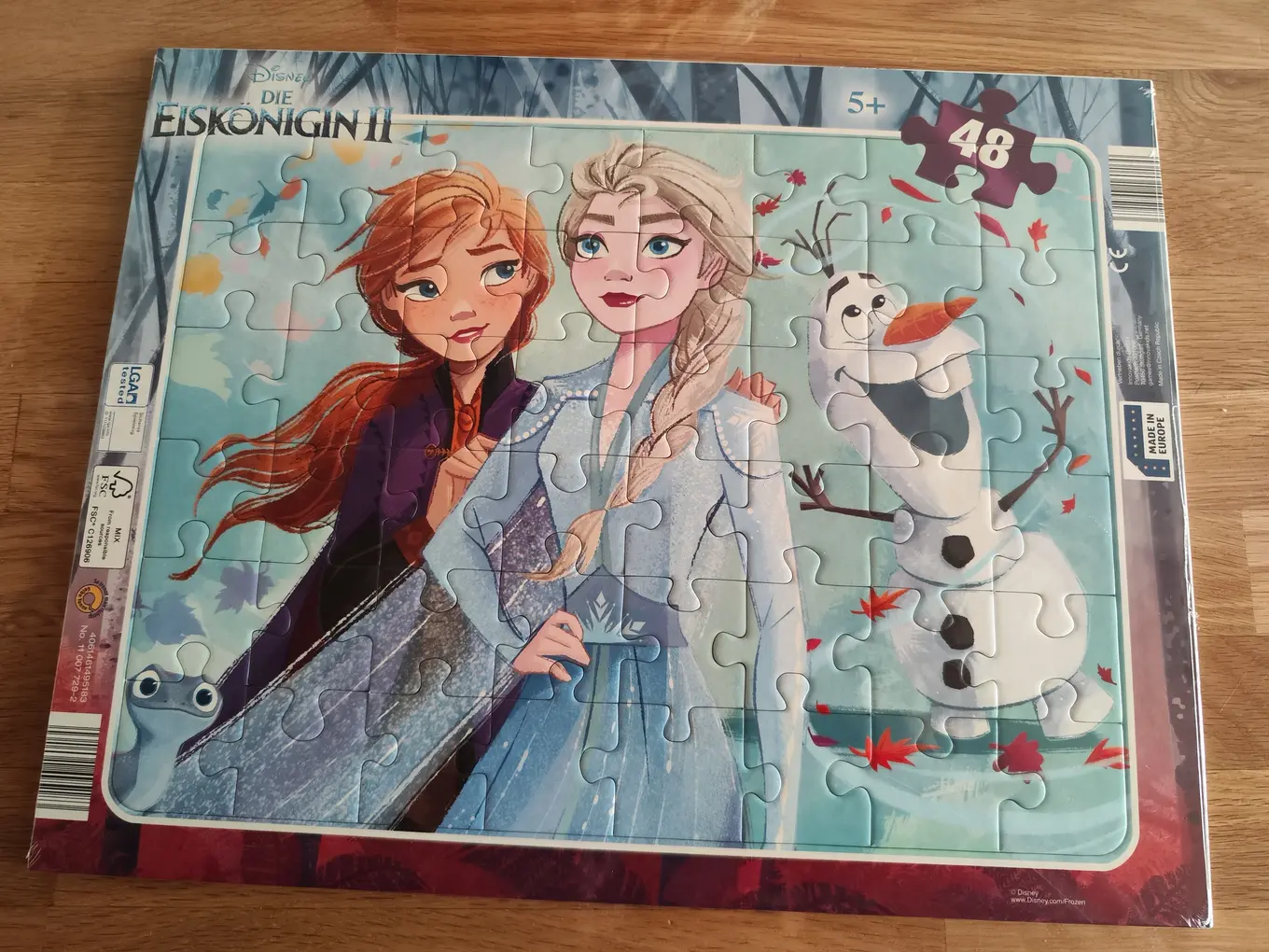 DISNEY Die Eiskönigin II Puzzle 48 Teile Kinder Elsa Anna Olaf