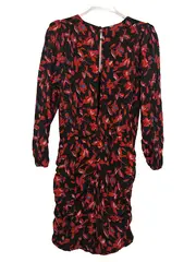 Vorschaubild 2 von Damen Festliches Kleid Gr. 34/XS Blumenmuster Elegant Mehrfarbig