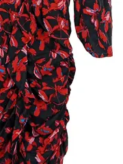 Vorschaubild 4 von Damen Festliches Kleid Gr. 34/XS Blumenmuster Elegant Mehrfarbig