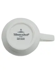 Vorschaubild 2 von Tasse Premium Porzellan Gelb Weiß 300ml Made in Germany