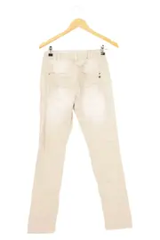 Vorschaubild 2 von Damen Stoffhose W36/L30 Beige Straight Casual Jeans-Hose