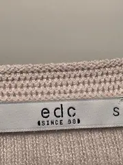 Vorschaubild 6 von EDC Damen Pullover Gr. 36/S Beige Casual Rippstrick