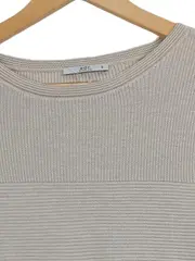 Vorschaubild 4 von EDC Damen Pullover Gr. 36/S Beige Casual Rippstrick