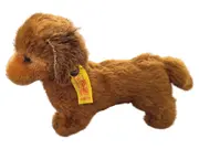 Vorschaubild 1 von Hund Kuscheltier Klassisch Braun Plüschtier 13cm Sammler