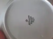 Vorschaubild 2 von Essteller Weiß Klassisch Porzellan Teller Blumenmuster