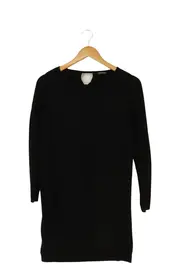 Vorschaubild 1 von TAIFUN Strickkleid Damen Gr. 38/M Schwarz Elegant Klassisch Minimalistisch