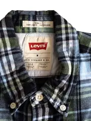 Vorschaubild 5 von Levis Herren Freizeithemd Kariert M Mehrfarbig Casual Baumwolle