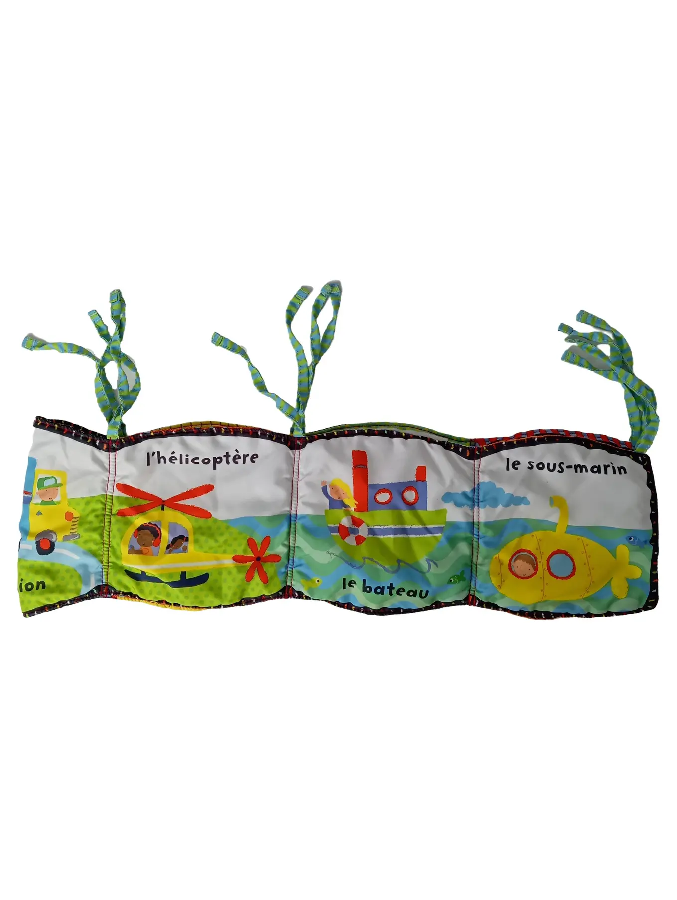 USBORNE Bettumrandung Mehrfarbig Fahrzeuge 117x17cm Baby Kinderzimmer Deko