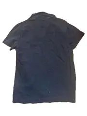 Vorschaubild 2 von Poloshirt Damen Gr. 40 Schwarz Kurzarm Casual Baumwolle
