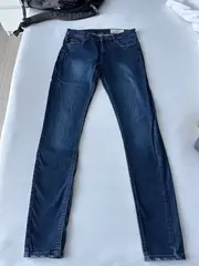 Vorschaubild 2 von Jeans Damen Skinny Fit W27 L32 Blau Casual Stretch Hose