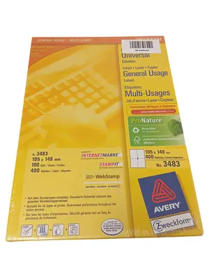 AVERY ZWECKFORM Sticker Set