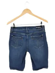 Vorschaubild 2 von Damen Jeans Shorts W24 Blau Denim Stretch