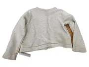 Vorschaubild 2 von Mädchen Strickjacke Gr. 86 Grau Basic