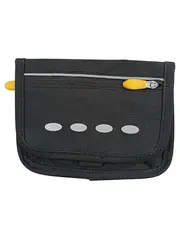 Vorschaubild 1 von TCM Fahrradtasche Lenkertasche Schwarz Uni Polyester 11x15 cm