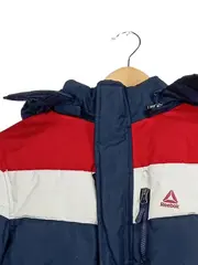 Vorschaubild 2 von Kinder Winterjacke Kapuze Logo Gr. 140 Mehrfarbig Sportlich