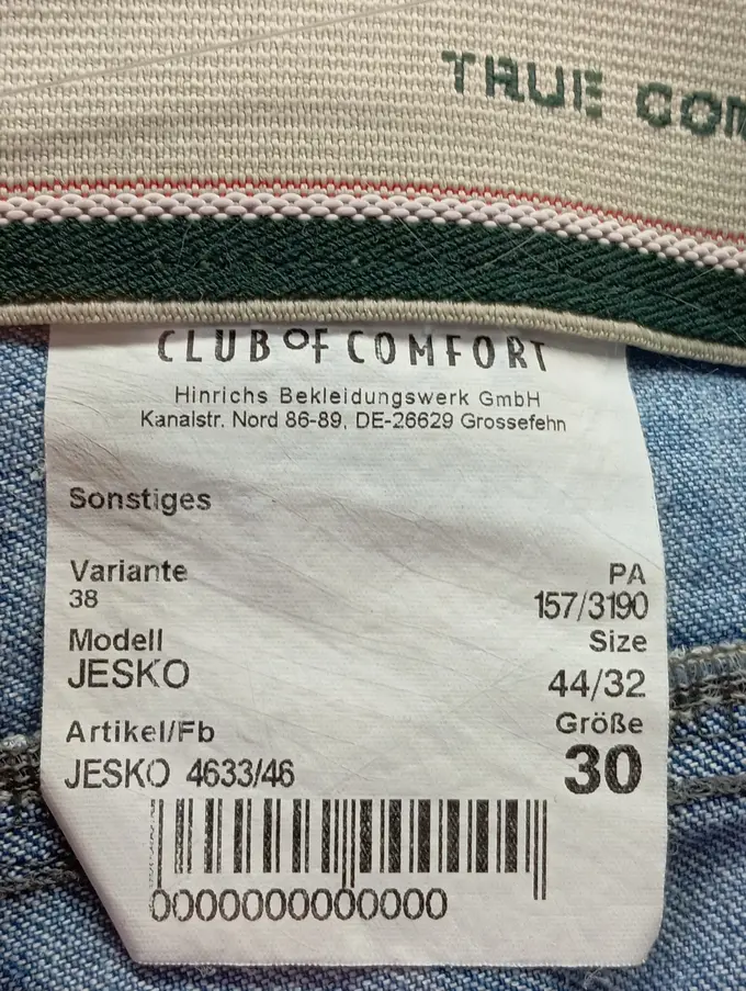 CLUB OF COMFORT Jeans Wide Fit Bild 4