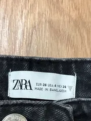 Vorschaubild 6 von Mom Jeans Damen Gr. 36/S High Waist Grau Denim Hose