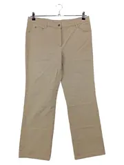 Vorschaubild 1 von Damen Stoffhose Gr. 42 Beige Casual Hose