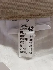 Vorschaubild 4 von Damen Stoffhose Gr. 42 Beige Casual Hose