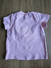 Vorschaubild 2 von Baby T-Shirt mit Herz Rosa Punkte Gr. 68
