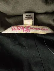 Vorschaubild 3 von Damen Leichte Weste Gr. 42/L Grün Kapuze Fell Schriftzug