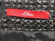 Vorschaubild 3 von Damen Bleistiftrock Gr. 40/L Schwarz Strukturmuster Elegant Glitzer