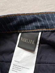 Vorschaubild 3 von Damen Jeans Regular Fit W33 Blau Gepunktet Punkte