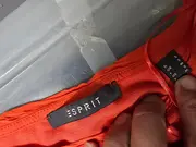 Vorschaubild 3 von Damen T-Shirt Basic Orange Gr. 36/S Baumwolle Kurzarm