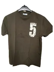 Vorschaubild 1 von T-Shirt Herren Gr. 50/L Braun Casual Logo Print