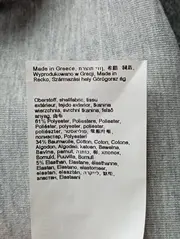 Vorschaubild 5 von Damen Blazer Gr. 36/S Grau Klassisch Elegant Baumwolle Polyester