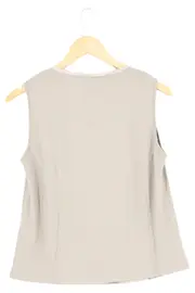 Vorschaubild 2 von Damen Top Gr. 42/XL Grau Viskose Elegant Klassisch