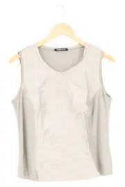 Vorschaubild 1 von Damen Top Gr. 42/XL Grau Viskose Elegant Klassisch