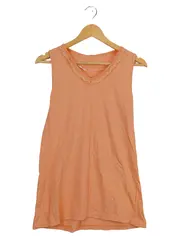 Vorschaubild 1 von Damen Top Shirt Gr. 44/46 Orange Casual Baumwolle
