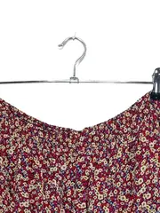 Vorschaubild 3 von Damen Minirock Gr. 40 L Mehrfarbig Blumenmuster Casual Rock