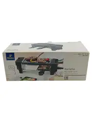 Vorschaubild 1 von Raclette Grill für 2 Personen 350 Watt kompakt platzsparend Schwarz
