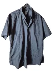 Vorschaubild 1 von Herren Freizeithemd XXL Schwarz Casual Kurzarm