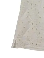 Vorschaubild 6 von Damen Bluse M Weiß Lochmuster Casual