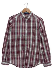 Vorschaubild 1 von Herren Langarm Hemd Kariert Gr. 46/S Casual Mehrfarbig Baumwolle