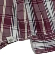 Vorschaubild 3 von Herren Langarm Hemd Kariert Gr. 46/S Casual Mehrfarbig Baumwolle
