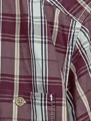 Vorschaubild 2 von Herren Langarm Hemd Kariert Gr. 46/S Casual Mehrfarbig Baumwolle