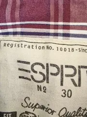 Vorschaubild 5 von Herren Langarm Hemd Kariert Gr. 46/S Casual Mehrfarbig Baumwolle