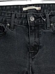 Vorschaubild 3 von Damen Jeans 711 Skinny Fit W28 Schwarz Stretch