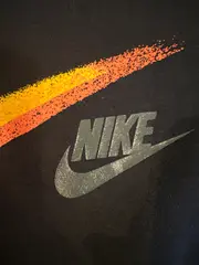 Vorschaubild 4 von Hoodie Kinder Kapuzenpullover Gr. 158 Schwarz Swoosh Logo Sportlich