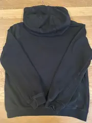 Vorschaubild 3 von Hoodie Kinder Kapuzenpullover Gr. 158 Schwarz Swoosh Logo Sportlich