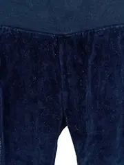 Vorschaubild 3 von Mädchen Jogginghose Gr. 74 Blau Samt Optik Freizeithose