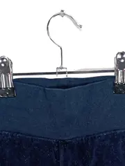 Vorschaubild 4 von Mädchen Jogginghose Gr. 74 Blau Samt Optik Freizeithose