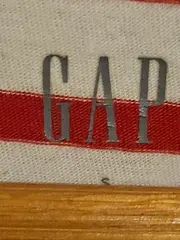 Vorschaubild 5 von Damen T-Shirt Gr. S Gestreift Logo-Print Mehrfarbig Baumwolle Freizeit