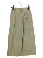 Vorschaubild 1 von Kinder Cargohose Gr. 128 Oliv Baumwolle Casual Wide Leg