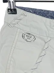 Vorschaubild 3 von A-Linienrock Damen Gr. XS 34 Beige Baumwolle Casual Sommer