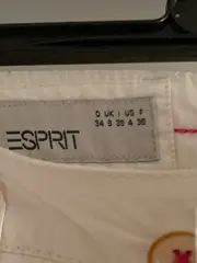 Vorschaubild 5 von Damen Stoffhose Gr. 40 W31 L25 Weiß Casual 100% Baumwolle